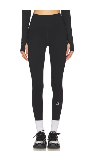 Adidas By Stella Mccartney Truestrength Yoga 7/8 Leggings In Black