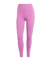 Shop Adidas By Stella Mccartney Truestrenght Yoga Leggings In Semi Pulse Lilac