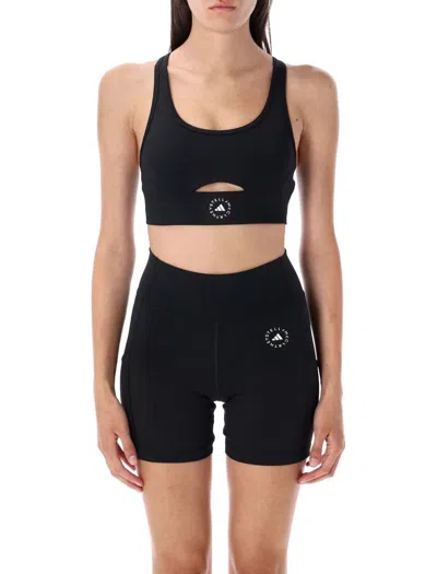 Adidas By Stella Mccartney Truestrength Yoga Bra In Black