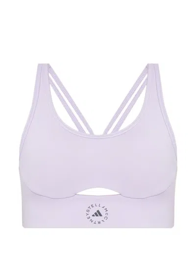 Adidas By Stella Mccartney Yoga Bra Medium Support In Purple