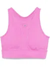 Adidas By Stella Mccartney Adidas By Stella Mc Cartney Logo Cropped Top In Pink