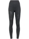 Adidas By Stella Mccartney Truestrength Seamless Yoga Leggings In Carbon