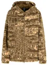 Adidas By Stella Mccartney Two-tone Polyester Fleece In Brown