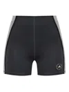 Shop Adidas By Stella Mccartney Two-tone Shorts In Grey