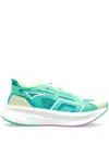 Adidas By Stella Mccartney Ultraboost 5 Colorblock Trainer Sneakers In Green
