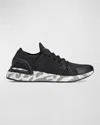 Adidas By Stella Mccartney Asmc Ultraboost 20 Graphic-sole Trainer Sneakers In Core Blackcore Blackcore Black