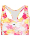 Adidas By Stella Mccartney X Stella Mccartney Printed Sports Bra In Actgo