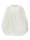 Adidas By Stella Mccartney Short Cape Dress In White