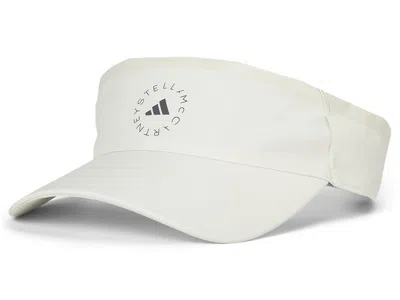Adidas By Stella Mccartney Visor Jz5510 Casual Visor Almond Milk/smc Utility Black: One Size In White