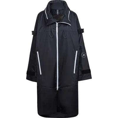 Adidas By Stella Mccartney Wind.rdy Hooded Parka In Black