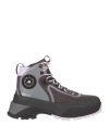 Adidas By Stella Mccartney Woman Ankle Boots Grey Size 6 Textile Fibers, Synthetic Fibers In Grey