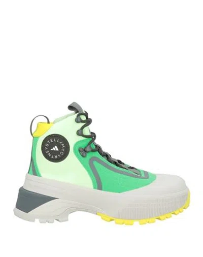 Adidas By Stella Mccartney Terrex Hiking Boots In Solar Lime,green