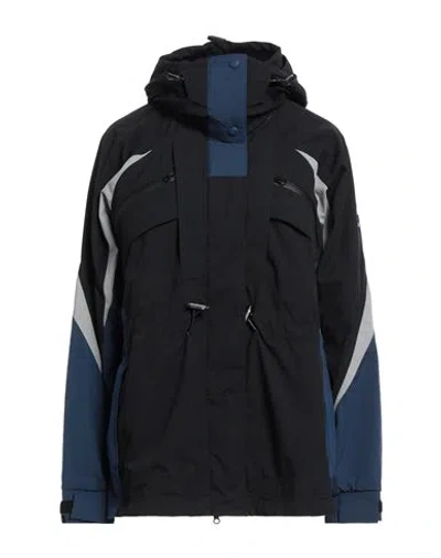 Adidas By Stella Mccartney Woman Jacket Black Size Xl Recycled Polyamide