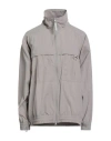 Adidas By Stella Mccartney Woman Jacket Grey Size L Recycled Polyamide In Brown