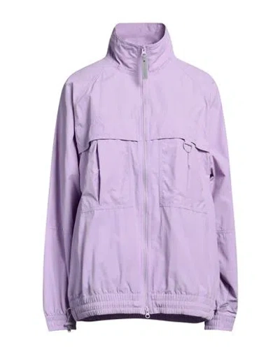 Adidas By Stella Mccartney Woman Jacket Lilac Size S Recycled Polyamide In Purple