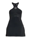 Adidas By Stella Mccartney Truepace Printed Recycled Stretch-jersey Dress In Black