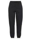 Adidas By Stella Mccartney Woman Pants Black Size L Organic Cotton, Recycled Polyester In Black