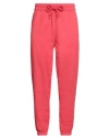 Adidas By Stella Mccartney Woman Pants Coral Size L Organic Cotton In Pink