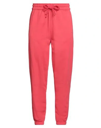 Adidas By Stella Mccartney Woman Pants Coral Size L Organic Cotton In Pink