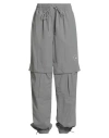 Adidas By Stella Mccartney Woman Pants Grey Size M Recycled Polyamide In Gray