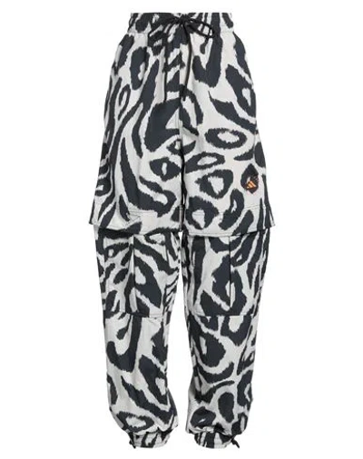 Adidas By Stella Mccartney Woman Pants Light Grey Size L Recycled Polyamide