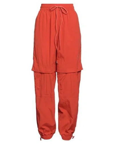 Adidas By Stella Mccartney Woman Pants Orange Size L Recycled Polyacrylic