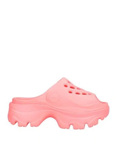 Adidas By Stella Mccartney Woman Sandals Pink Size 6 Rubber