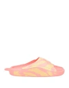 Adidas By Stella Mccartney Woman Sandals Salmon Pink Size 5 Textile Fibers In Salmon Pink