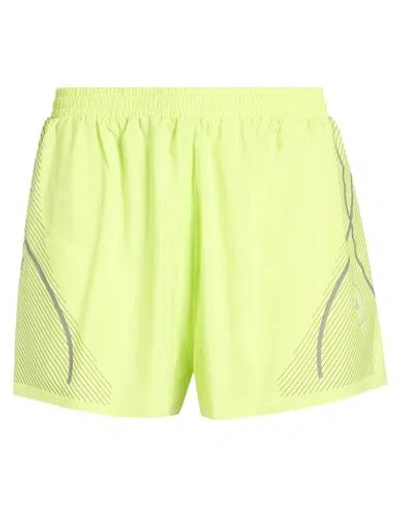 Adidas By Stella Mccartney Woman Shorts & Bermuda Shorts Lime Green Size 12 Recycled Polyester