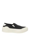 Adidas By Stella Mccartney Logo-print Slip-on Sneakers In Black