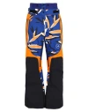 Adidas By Stella Mccartney + Terrex Truenature Printed Ski Pants In Orange