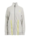 Adidas By Stella Mccartney Woman Sweatshirt Beige Size M Recycled Polyamide, Elastane In Gray