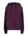 Adidas By Stella Mccartney Woman Sweatshirt Mauve Size Xs Organic Cotton, Recycled Polyester In Purple