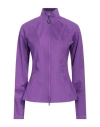 Adidas By Stella Mccartney Woman Sweatshirt Purple Size M Recycled Polyester, Elastane In Purple