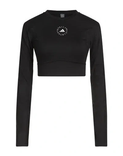 Adidas By Stella Mccartney Long-sleeved Sports Top In Multi