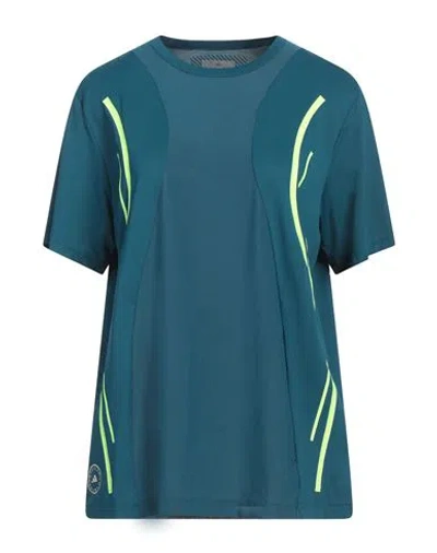 Adidas By Stella Mccartney Truepace Running T-shirt In Green