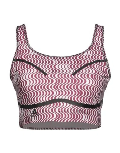 Adidas By Stella Mccartney Woman Top White Size Xxs Recycled Polyester, Elastane