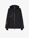 Adidas By Stella Mccartney Womens Black X Terrex Truenature Insulated Regular-fit Recycled-polyester In Black