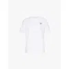 Adidas By Stella Mccartney Logo-print Short-sleeved T-shirt In White