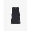Adidas By Stella Mccartney Adidas By Stella Mc Cartney Logo Sporty Tank Top In Black