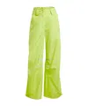 Adidas By Stella Mccartney Woven Track Pants In Bahia Glow