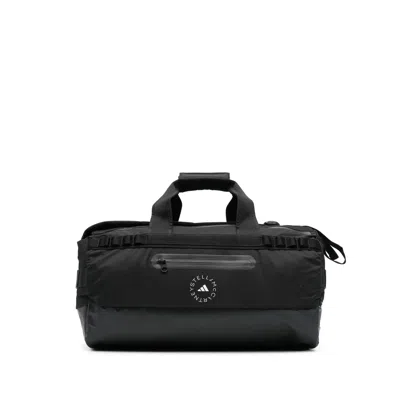 Adidas By Stella Mccartney X Stella Mccartney 24/7 Logo-print Bag In Black