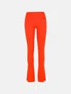 Adidas By Stella Mccartney 'yoga' Red Polyester Blend Leggings In Red