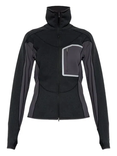 Adidas By Stella Mccartney Zip Pocket Jacket In Black