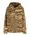 Adidas By Stella Mccartney Two-tone Polyester Fleece In Brown