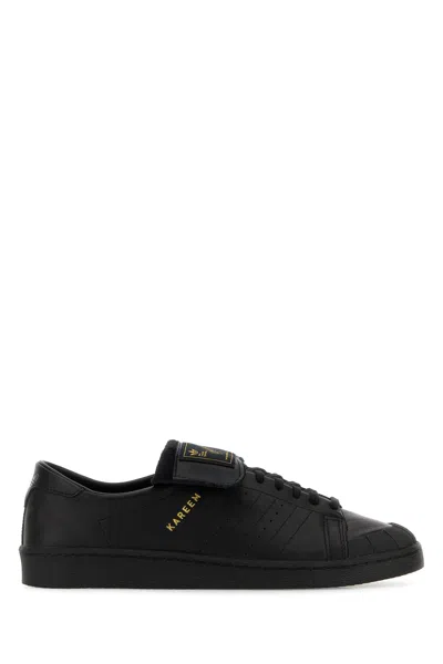 Adidas By Willy Chavarria Black Leather  Jabbar Sneakers