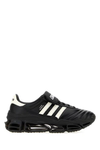 Adidas By Willy Chavarria Black Leather  Megaride Sneakers