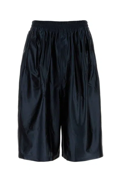 Adidas By Willy Chavarria Navy Blue Polyester  Bermuda Shorts