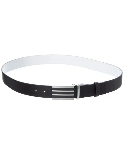Adidas Golf 3 Stripe Tour Belt In Black
