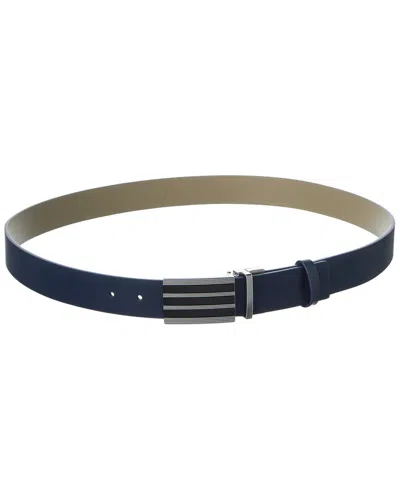 Adidas Golf 3-stripes Tour Belt In Blue